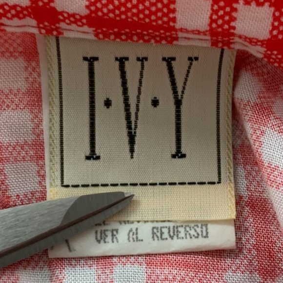 Vintage 80s IVY Lightweight Oversized Windowpane Plaid Unlined Pocket Bl… - Picture 7 of 15